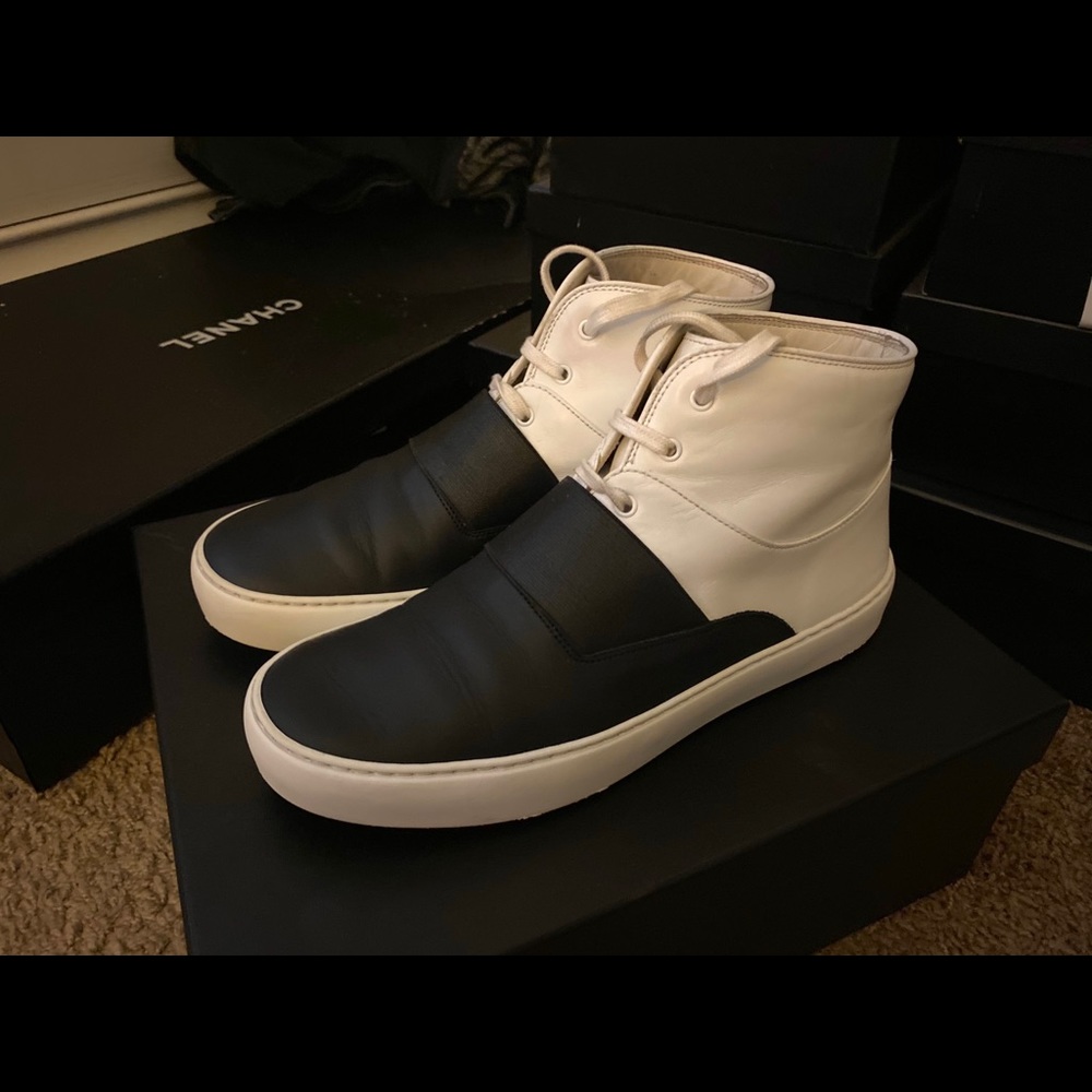 Chanel High-Top Sneakers,